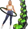 Hop-Sport Hula Hoop Reifen Erwachsene mit 64 Massage Noppen Produktbild-Vorschau 1