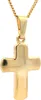 Gold Anhänger Kreuz mit Goldkette massiv 585 - 14 Karat Produktbild-Vorschau 1