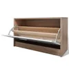vidaXL Garderoben Flur 3-in-1 Schuhschrank Schuhkipper Produktbild-Vorschau 7