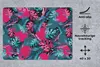 MuchoWow® Mauspad Mousepad Blätter - Hawaii - Design - Rosa Produktbild-Vorschau 3