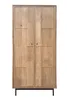 SIT Möbel Schrank mit 2 Türen | Mango natur, Metallgestell Produktbild-Vorschau 1