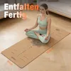DH FitLife Kork Yogamatte, rutschfest, nachhaltig & Produktbild-Vorschau 6