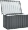 vidaXL Box da giardino grigio 109x67x65 cm Anteprima dell’immagine prodotto 4