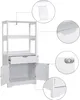 Mondeer Hochschrank Badschrank mit Schublade 60 x 30 x Produktbild-Vorschau 3