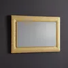 Reversibler Spiegel mit Schmelzglasrahmen und Goldgranulat Produktbild-Vorschau 3