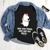 Mr. & Mrs. Panda Tshirt Einhorn Dankeschön - Schwarz - Produktbild-Vorschau 2