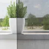 vidaXL Voile Vorhänge mit Ösen 2 Stk. Dunkelgrau 140x175 cm Produktbild-Vorschau 3
