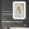 HOMCOM Badspiegel, 50 x 70 cm LED Badezimmerspiegel mit 3 Produktbild-Vorschau 7