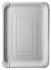 125 Assiette, carton "pure" carrée 24 cm x 33 cm blanc Voir les images du produit 1