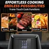 Air fryer 4.5L- Friteuse à Air Compacte, Programmes Auto, Voir les images du produit 3