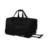 kleine schwarze Rollenreisetasche 55cm  mit Griff Produktbild-Vorschau 1