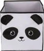 Aufbewahrungsbox Faltbox 27x27x28cm Panda Stoffkorb Produktbild-Vorschau 2