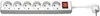 Wentronic NK 600S-150 CS, 1.5 m, Braun, 6x CEE 7/4 Produktbild-Vorschau 2