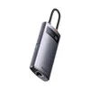 BASEUS HUB Adapter 4in1 WKWG070113/BS-OH067 0,17m grau Produktbild-Vorschau 4