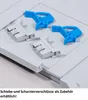 Allit Schiebescharnierverschluss für Eurobox, blau (VE4St.) Produktbild-Vorschau 4