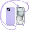 Handyhülle zum umhängen für iPhone 15 Hülle mit Band Case Produktbild-Vorschau 2