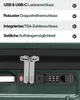 4FLY Aluminium-Rahmen Hartschalen Reisekoffer Set 3-teilig Produktbild-Vorschau 5