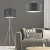Globo Lighting stojací lampa kov matný nikl, 1x E27 Náhled obrázku produktu 4