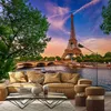 Muralo Selbstklebende Fototapete EIFFELTURM Paris Panorama Produktbild-Vorschau 8