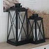 Laterne HARBOUR schwarz aus Metall H50cm Metalllaterne Produktbild-Vorschau 2