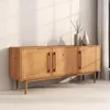 Sideboard TECCA mit 3 Türen aus Massivholz, Eiche farben – Produktbild-Vorschau 2