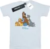 Disney - "Lady And The Tramp" T-Shirt für Damen BI17866 Produktbild-Vorschau 1