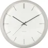 Karlsson - Wanduhr Nirvana Globe - Grau - Ø40cm Produktbild-Vorschau 1
