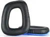 Two black ear pads with blue trim are shown on a white background. Anteprima dell’immagine prodotto
