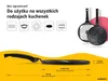 endusor patelnia do pancakesów z motywem uśmiechu na indukcję z powłoką nieprzywierającą do smażenia Podgląd zdjęcia produktu