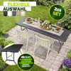tillvex® Gartenstühle 2er Set Stapelbar Wetterfest | Produktbild-Vorschau 3