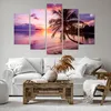 Bild auf Leinwand - Leinwandbild - Strand Meer Palme - Produktbild-Vorschau 6