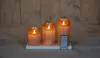 3pcs Bougie Cuivre Cire Rustique Flamme mobile Voir les images du produit 1