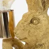 Mauro Ferretti Kaninchen Tischlampe E27 13x17x35,5 cm gold Produktbild-Vorschau 11
