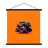 MuchoWow® Textilposter Monstertruck - Neon - Farbe - Orange Produktbild-Vorschau 1