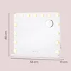 SONGMICS Kosmetikspiegel mit Beleuchtung, 15 LEDs, Dimmbar, Produktbild-Vorschau 8