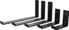 HEVVA - Regalhalter RIEDBERG - 15 cm Tiefe, Schwarz, 1 Produktbild-Vorschau 1