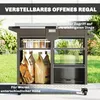 Grillwagen 5-Etagen Grilltisch mit Edelstahl Arbeitsfläche Produktbild-Vorschau 5
