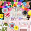 YBwanli Regenbogen Party Deko Set - 24-teilig mit Girlande Produktbild-Vorschau 8