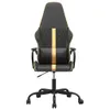 Möbel Gaming-Stuhl Schwarz und Golden Kunstleder DE4173 Produktbild-Vorschau 4