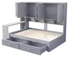 Flieks Jugendbett 90x200cm mit Schreibtisch, Einzelbett mit Produktbild-Vorschau 10