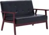 VidaXL 278395, Czarny, 2 siedz., Poliester, 1135 mm, 670 Podgląd zdjęcia produktu 3