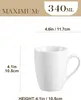 MALACASA, série Elisa, set de 6 mugs en porcelaine tasse à Voir les images du produit 2