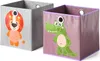 Faltbox 30x30 Vicco  Grau/Lila 30 x 30 cm 2er Set, Model Produktbild-Vorschau 1