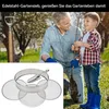 Gartensieb aus Metall, Bodensieb Edelstahl Rätselsieb Set, Produktbild-Vorschau 4