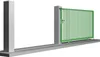 Schiebetorbeschlag SLID'UP 1600 Laufschiene 585 cm (3x 195 Produktbild-Vorschau 2