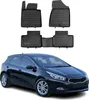 2012-2018 Kia Ceed dywaniki podłogowe TPE czarne 4 szt Podgląd zdjęcia produktu 1