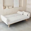 sweeek - 2-3-Sitzer Sofa mit Bouclé-Bezug Schlaffunktion Produktbild-Vorschau 6