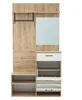 Conjunto de armario, 100x38.5x190, con espejo, zapatero, Vista previa de la imagen del producto 18
