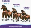 PonyCycle cavallo a pedali marrone scuro per bambini di 3-4 Anteprima dell’immagine prodotto 5