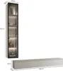 Wohnwand Medienwand Wohnzimmer-Set FIVO 2 kaschmir Produktbild-Vorschau 3